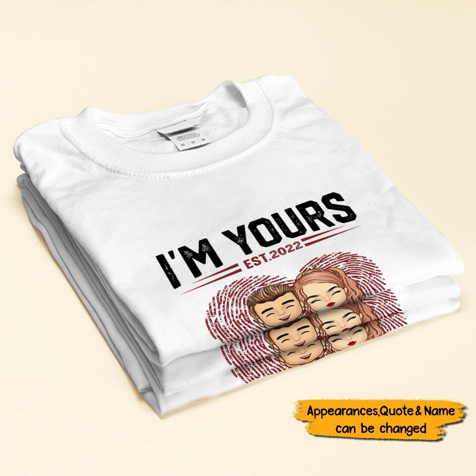 I'm Yours No Returns Or Refunds - Personalized Shirt - Birthday, Loving Gift For Couple