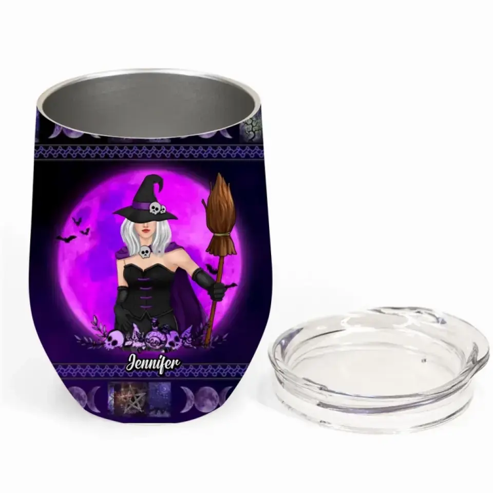 Tumbler - Gift Idea For Halloween/Witch Lovers - I'm The Crazy Witch