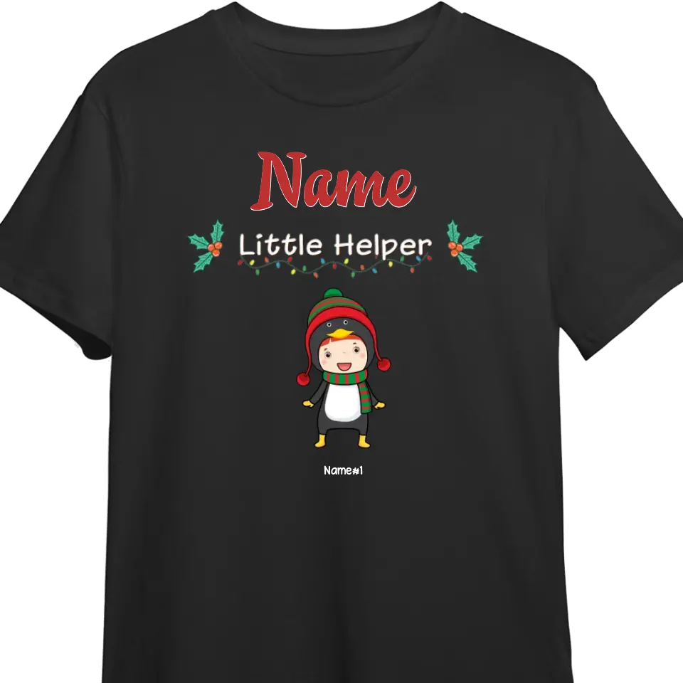 Grandma's Little Helpers - Family Personalized Custom Unisex T-shirt, Hoodie, Sweatshirt - Christmas Gift For Mom, Grandma