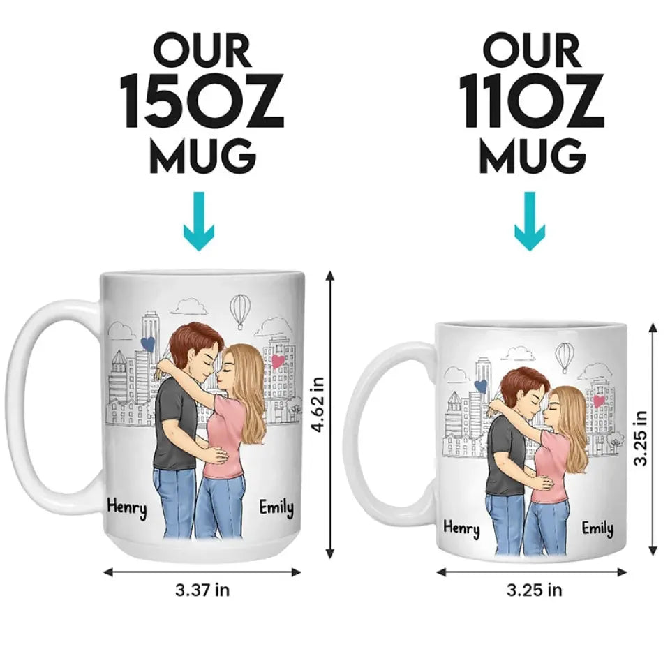 10 Reasons Why I Love You - Couple Personalized Custom Mug - Gift For Husband Wife, Anniversary