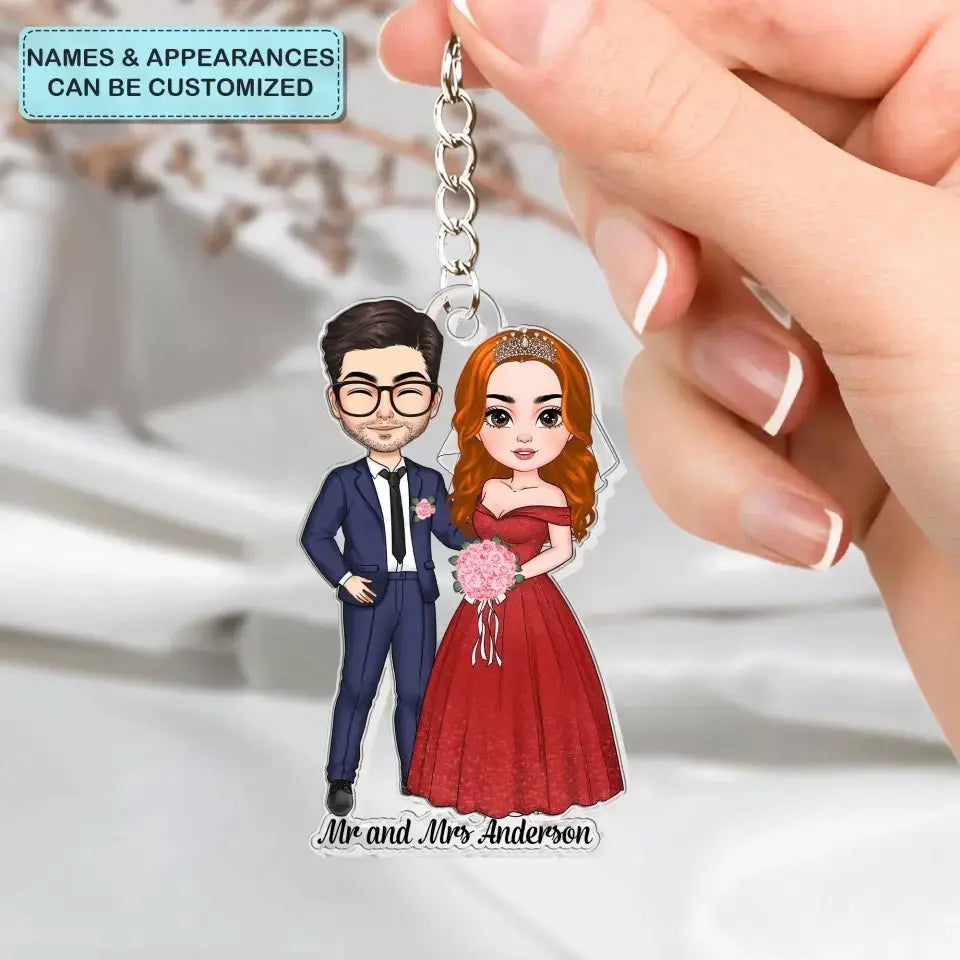 We Got This - Personalized Custom Acrylic Keychain - Valentine's Day Gift For Couple, Wife, Husband, Boyfriend, Girlfriend CLA0DM019