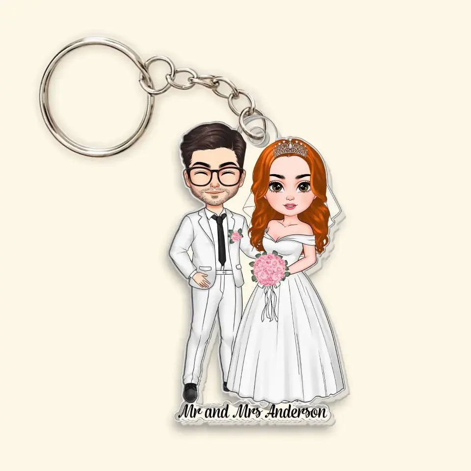 We Got This - Personalized Custom Acrylic Keychain - Valentine's Day Gift For Couple, Wife, Husband, Boyfriend, Girlfriend CLA0DM019