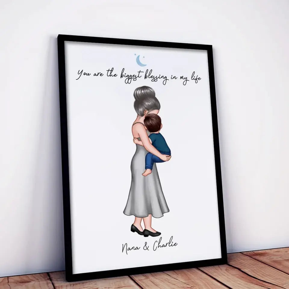 You Are My Everything Mom Holding Kid Personalized Poster