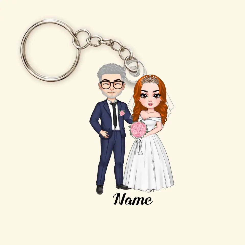 We Got This - Personalized Custom Acrylic Keychain - Valentine's Day Gift For Couple, Wife, Husband, Boyfriend, Girlfriend CLA0DM019