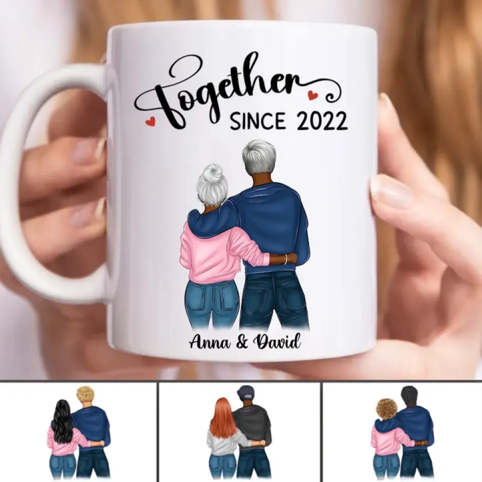 Couple - Together Since - Personalized Mug