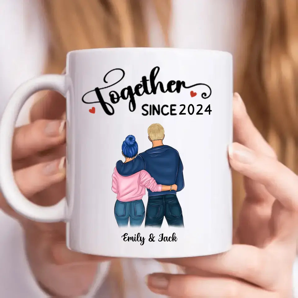 Couple - Together Since - Personalized Mug