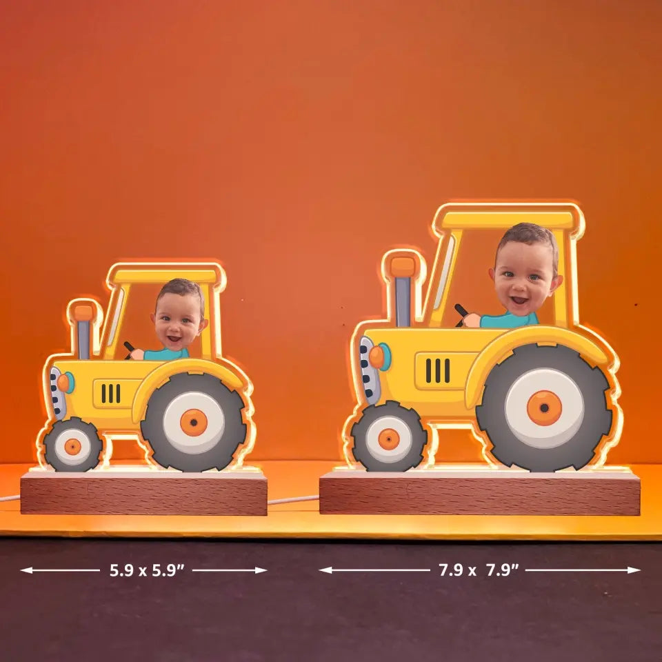 Kids Riding Vehicle - Personalized Photo LED Light