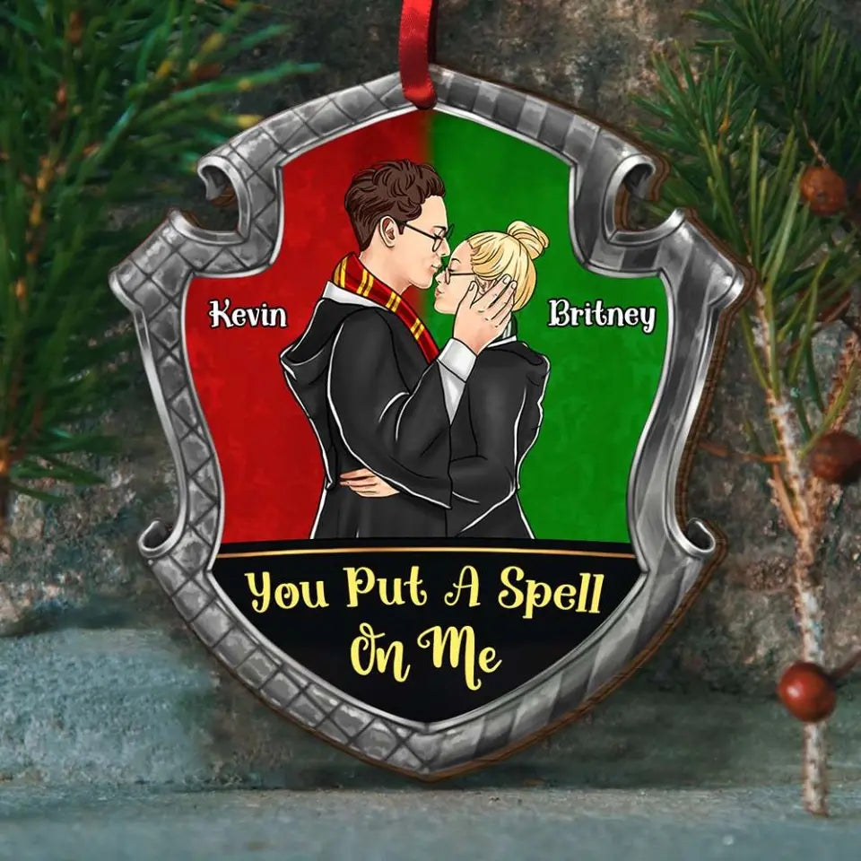 You Put A Spell On Me Personalized Keychain Gifts For Witch Couple