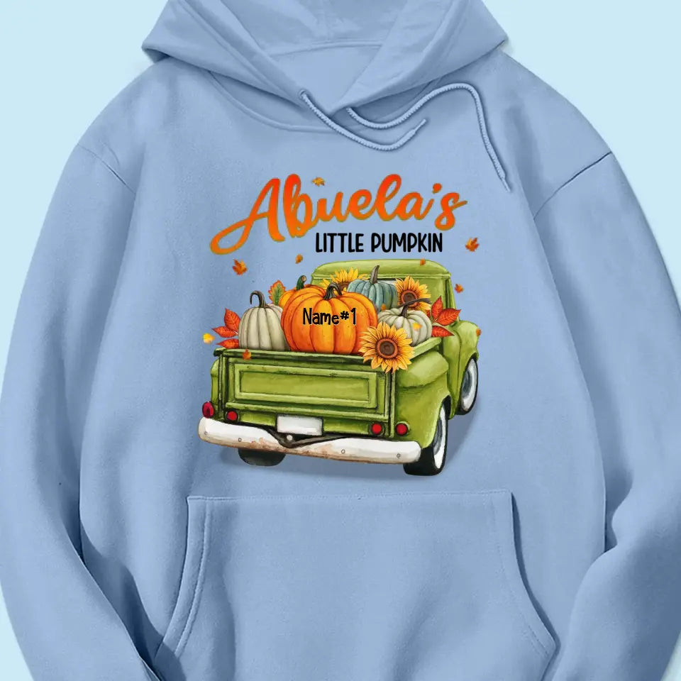 Grandma's Little Pumpkins Personalized Shirt - Fall Season Gift For Grandma