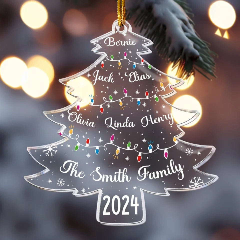 Christmas-Tree-With-Family-Names-And-Led-Lights-Personalized-Acrylic-Ornament-3