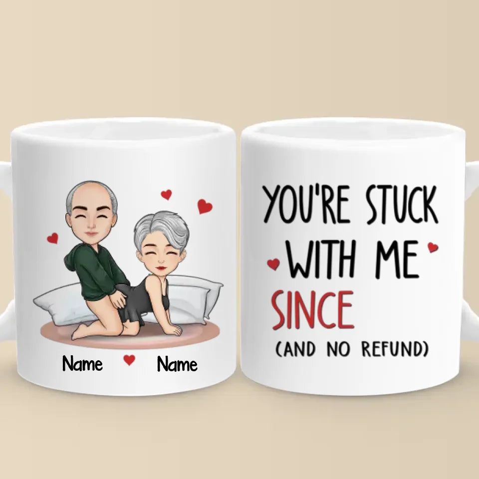 You Are My Favorite Thing To Do - Couple Personalized Custom Mug - Christmas Gift For Husband Wife, Anniversary