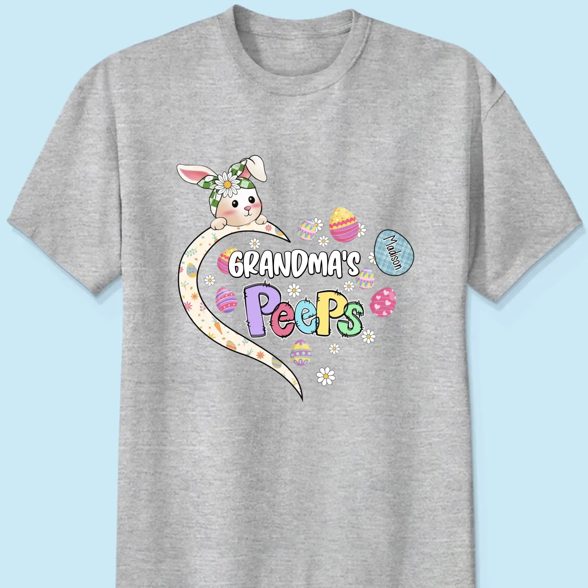 Mama’s Little Bunnies Make Life Sweet - Family Personalized Custom Unisex T-shirt, Premium T-shirt, Hoodie - Easter Gift For Mom, Grandma