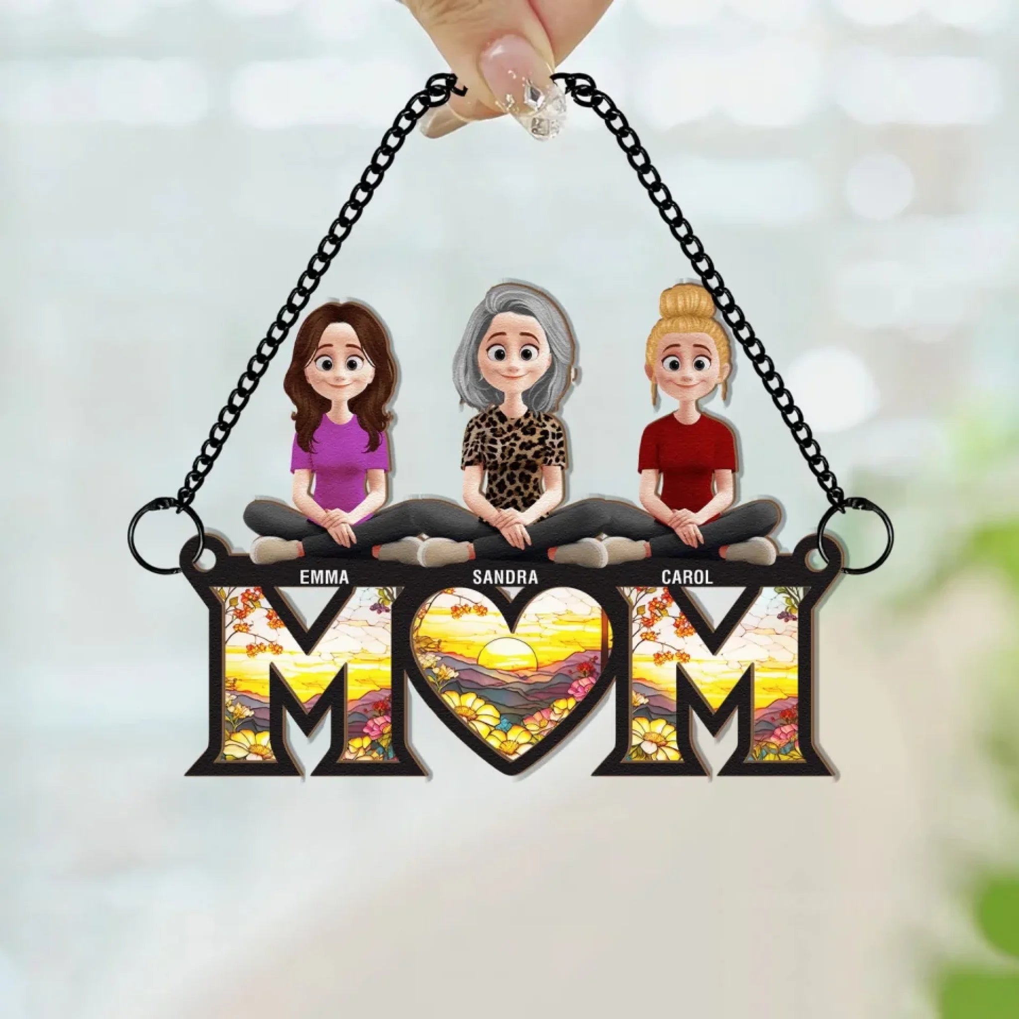 Mom Mother_s Day Gift - Personalized Window Hanging (1)