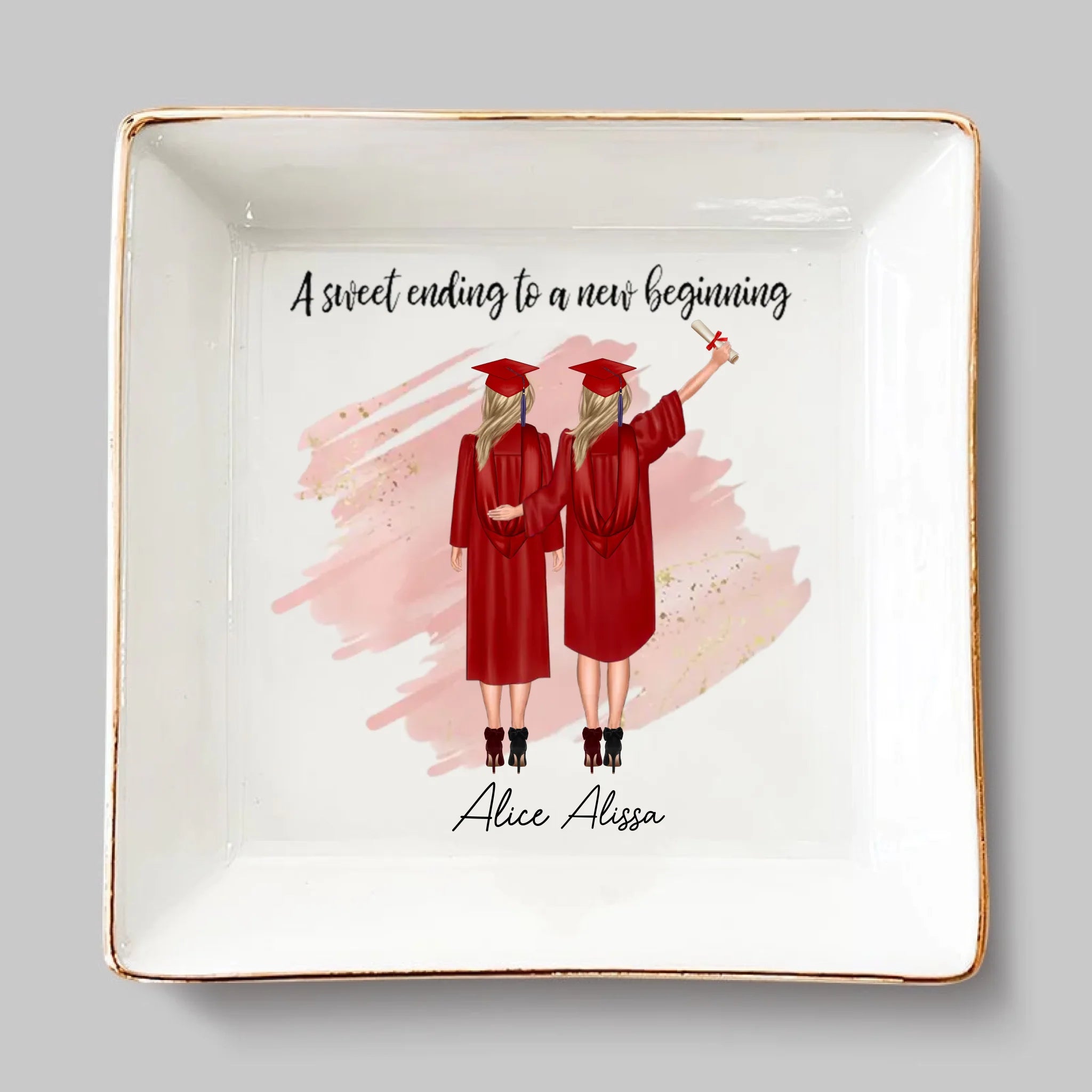 We Believed We Could So We Did - Personalized Jewelry Dish