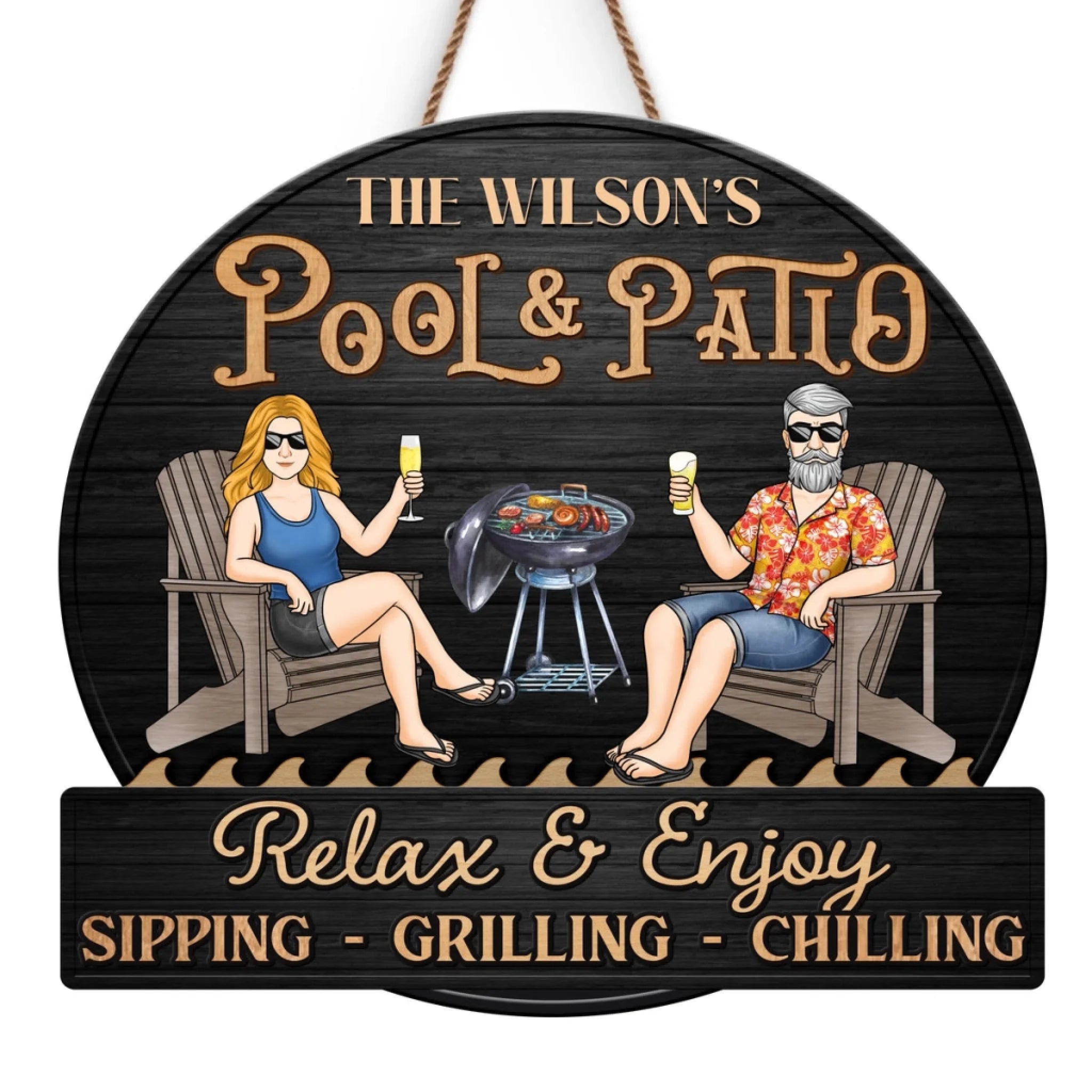 Just A Couple_ Pool & Patio Sipping Chilling_yythkg