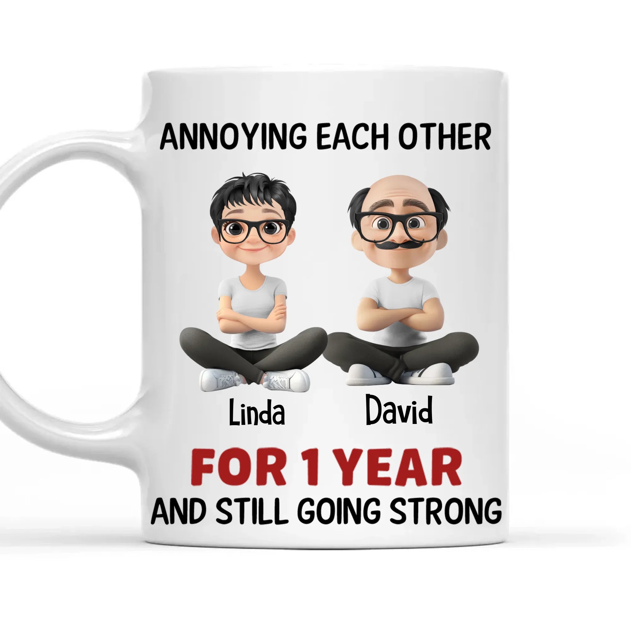 Annoying For Years Couple - Personalized Custom Coffee Mug