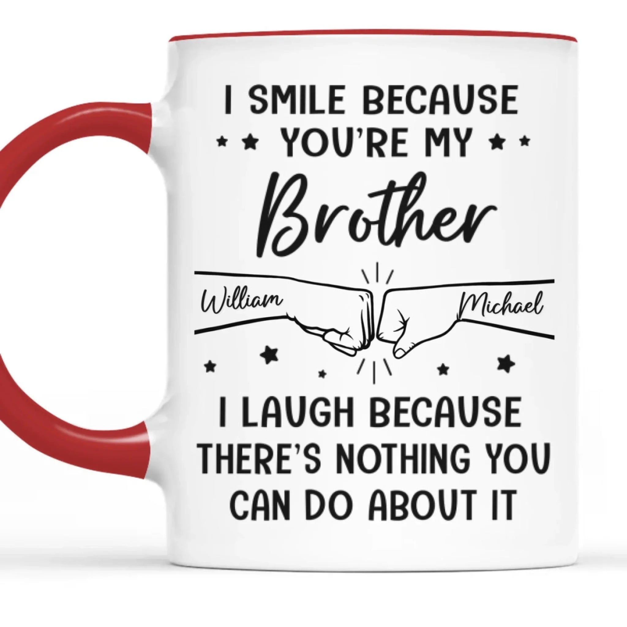 Custom Accent Mug - Personalized Birthday Gifts For