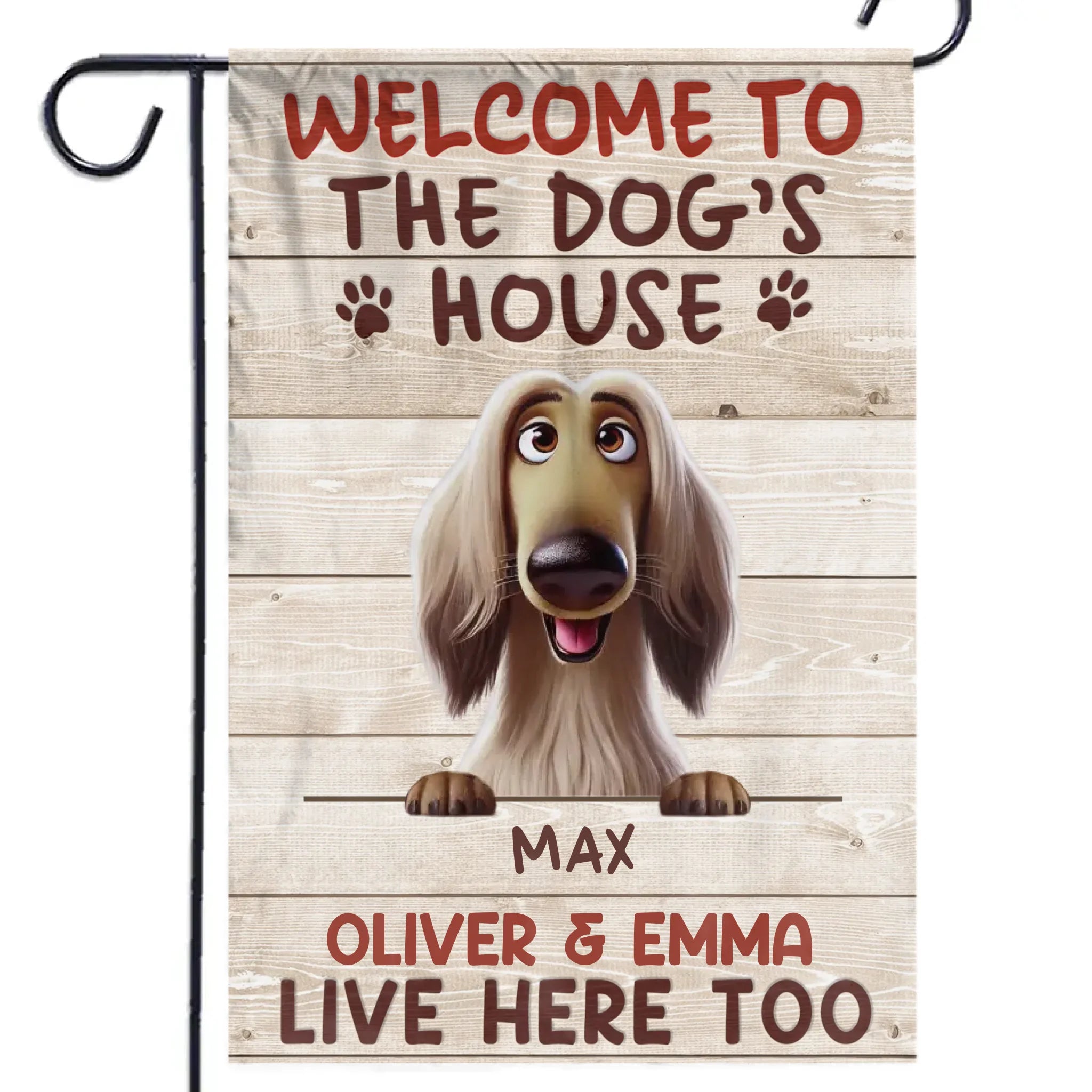 Home Of Barking Security And Unconditional Love - Dog Personalized Custom Flag - Gift For Pet Owners, Pet Lovers