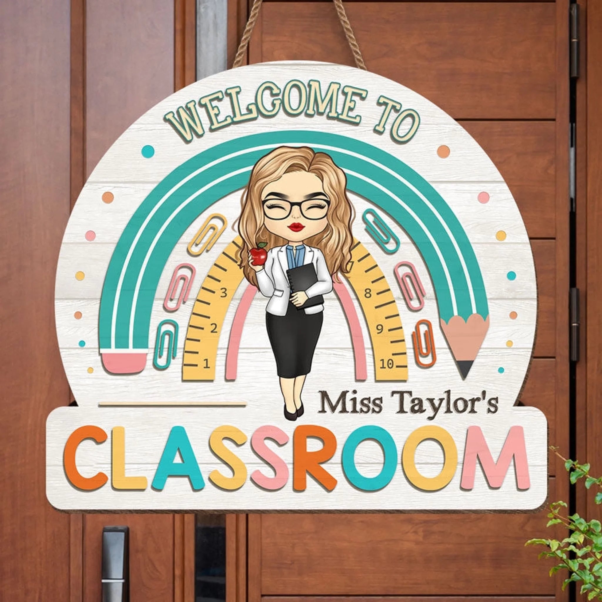 Welcome To Our Classroom - Teacher Personalized Cus