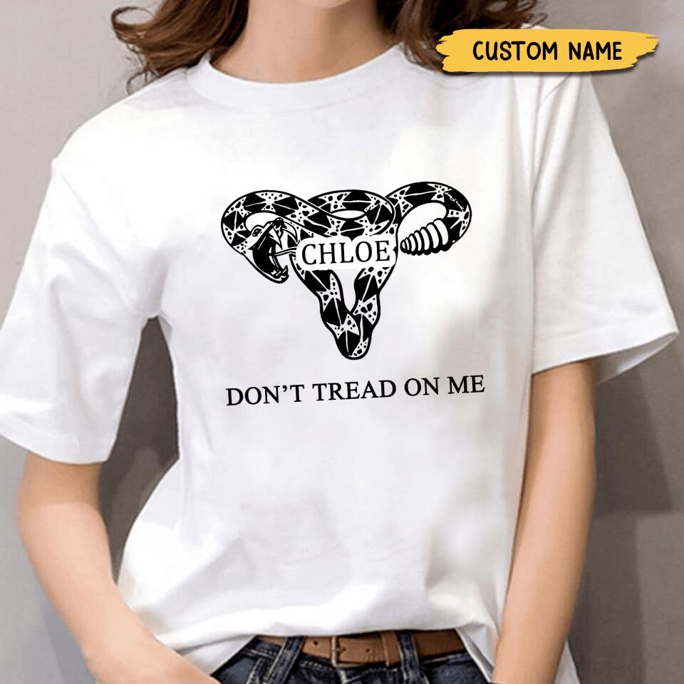 Don't Tread On Me - Personalized T-Shirt