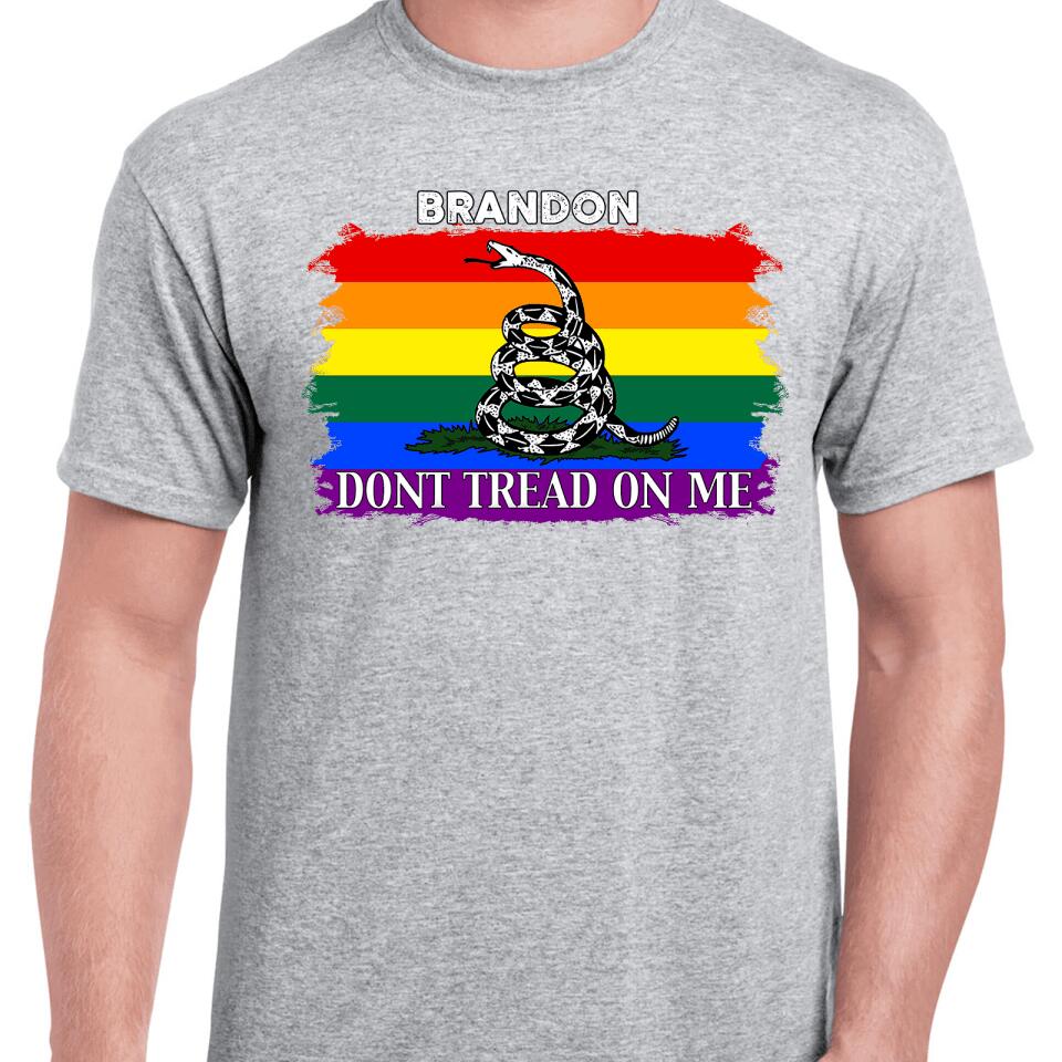 Don't Tread On Me - Personalized Pro-choice T-Shirt