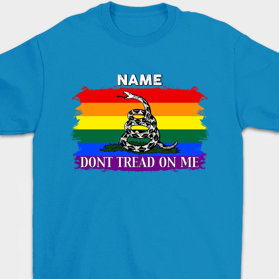 Don't Tread On Me - Personalized Pro-choice T-Shirt