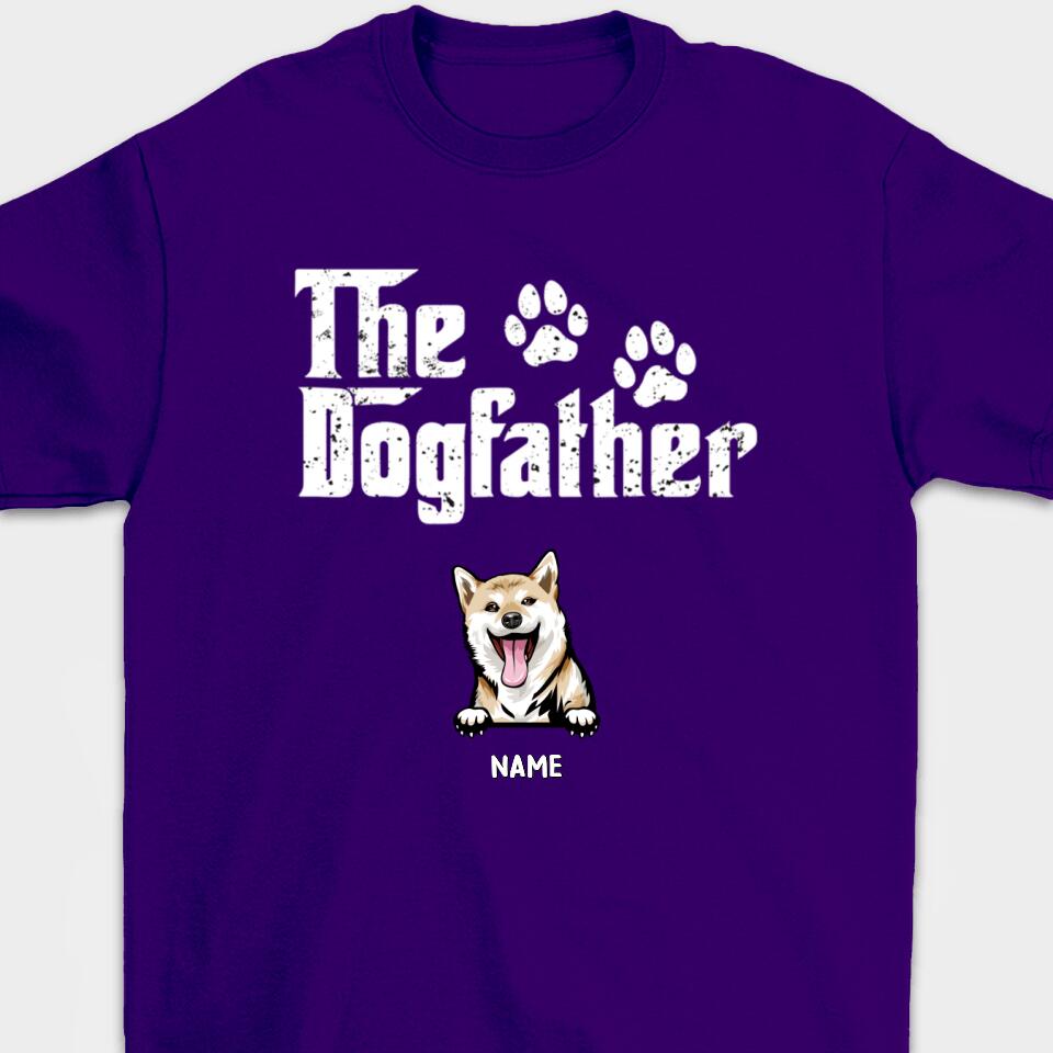 The Dog Father/Mother - Gift for Dog Dad, Dog Mom - Personalized Unisex T-Shirt