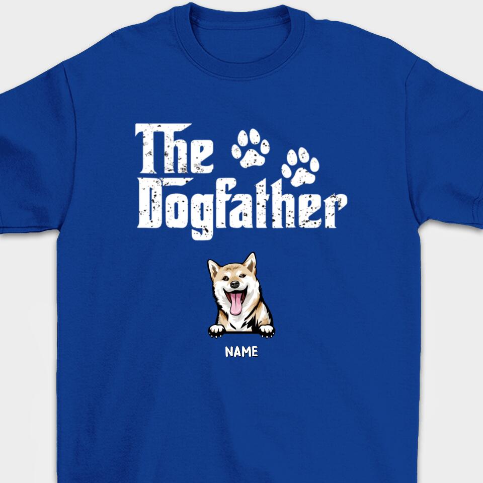 The Dog Father/Mother - Gift for Dog Dad, Dog Mom - Personalized Unisex T-Shirt