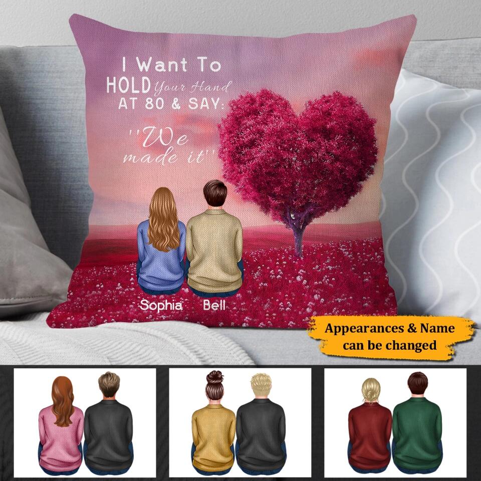 Personalized CoupleMemorial Pillow - Anniversary,
Valentine's Day Gift For Lover