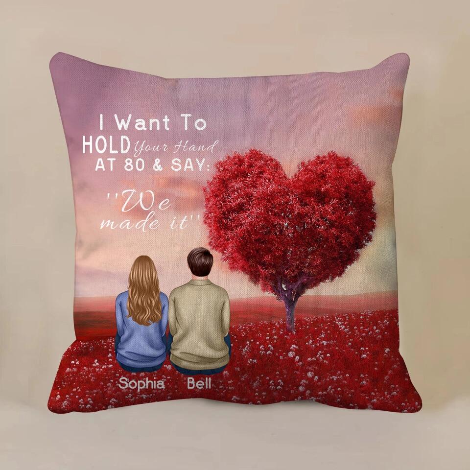 Personalized CoupleMemorial Pillow - Anniversary,
Valentine's Day Gift For Lover