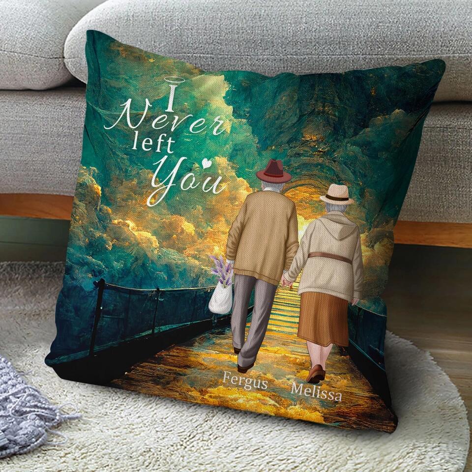 I Am Always With You - Personalized Pillow - Memorial Gift For Lover, Couple