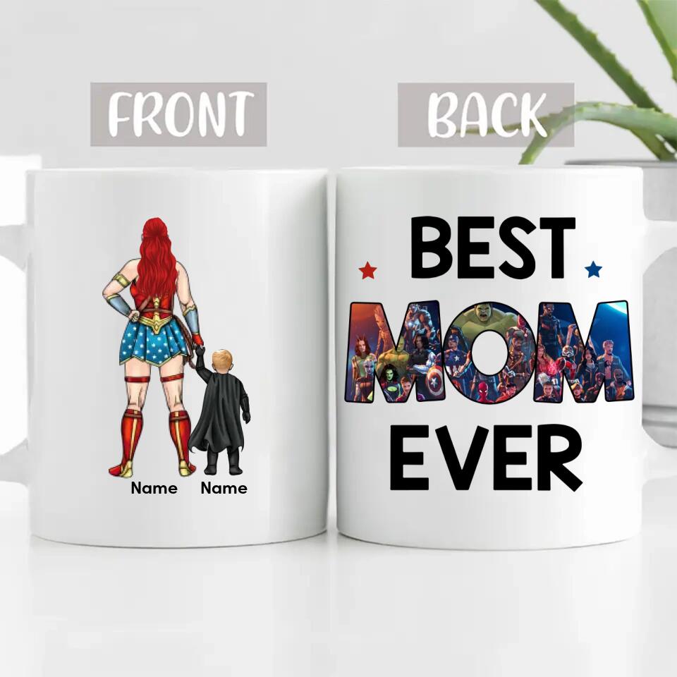 Best Family Ever - Personalized Mug and Wine Tumbler- Mother's Day Gift For Mom ,Gift For Family