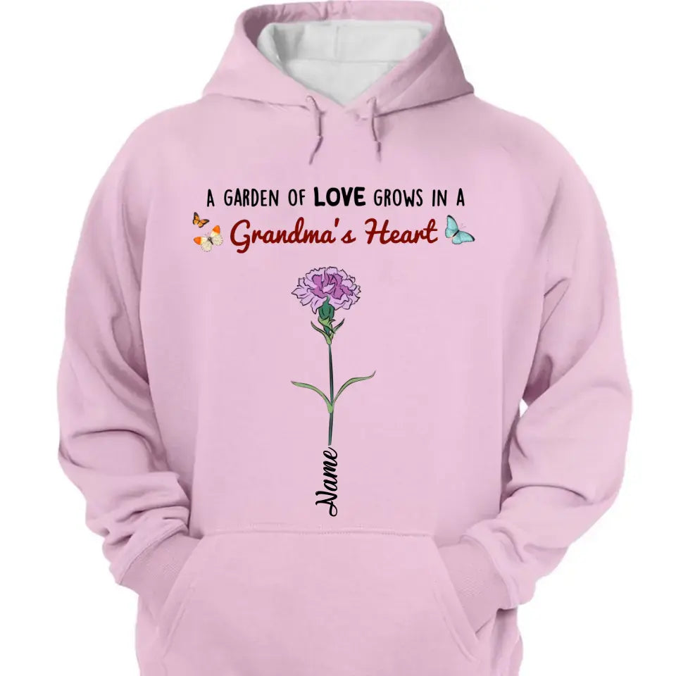 Garden Of Love - Personalized Shirt - Loving, Birthday Gift For Grandma, Grandmother