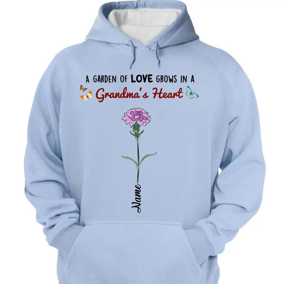 Garden Of Love - Personalized Shirt - Loving, Birthday Gift For Grandma, Grandmother