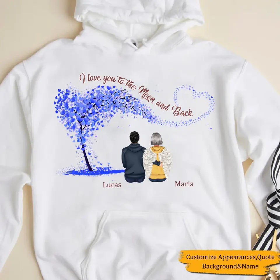 Mother and Children Forever Linked Together - Daughter&Son Personalized Shirt,Hoodie,Gift For Mom