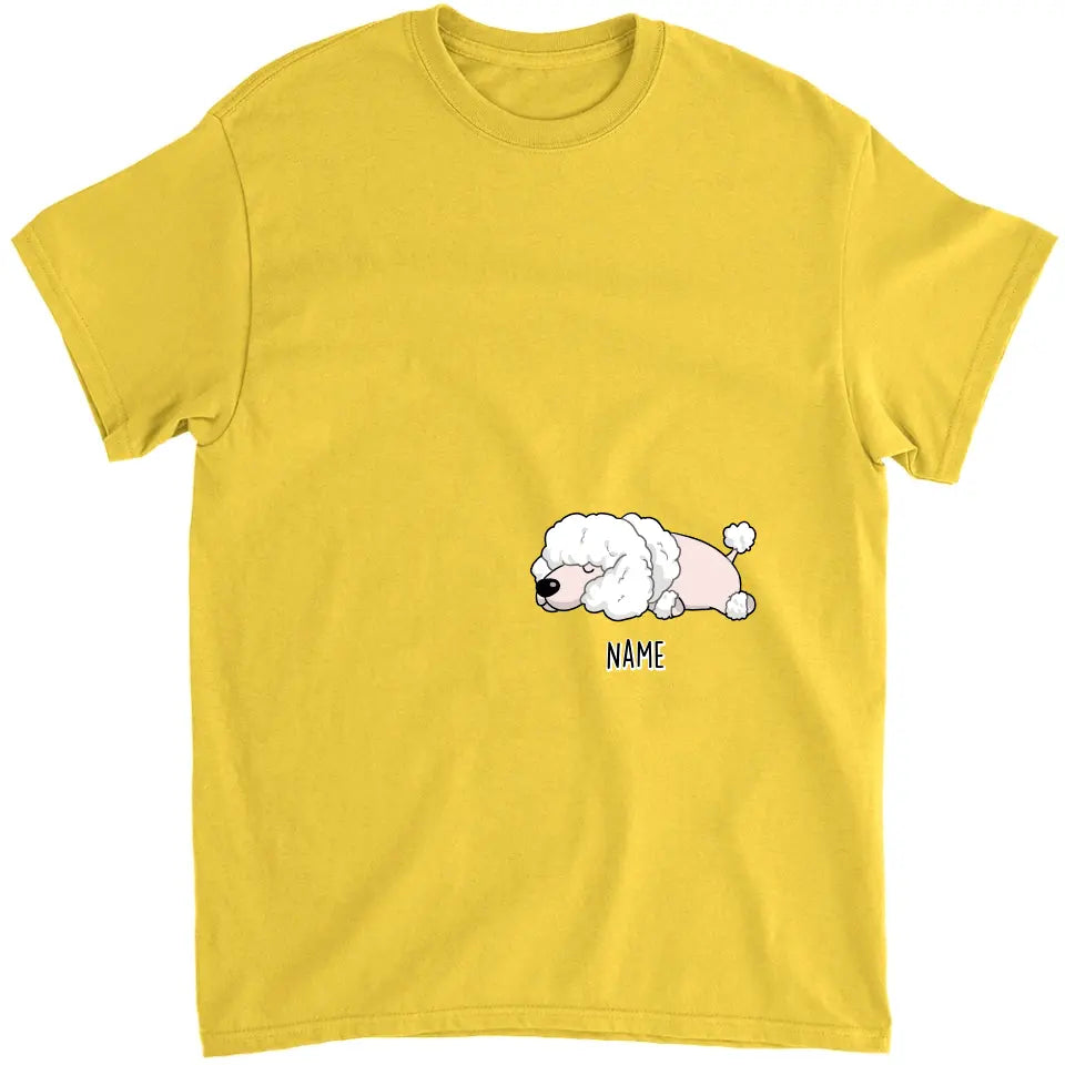 Sleeping Dog Sleepshirt - Personalized Custom Unisex T-Shirt,Hoodie