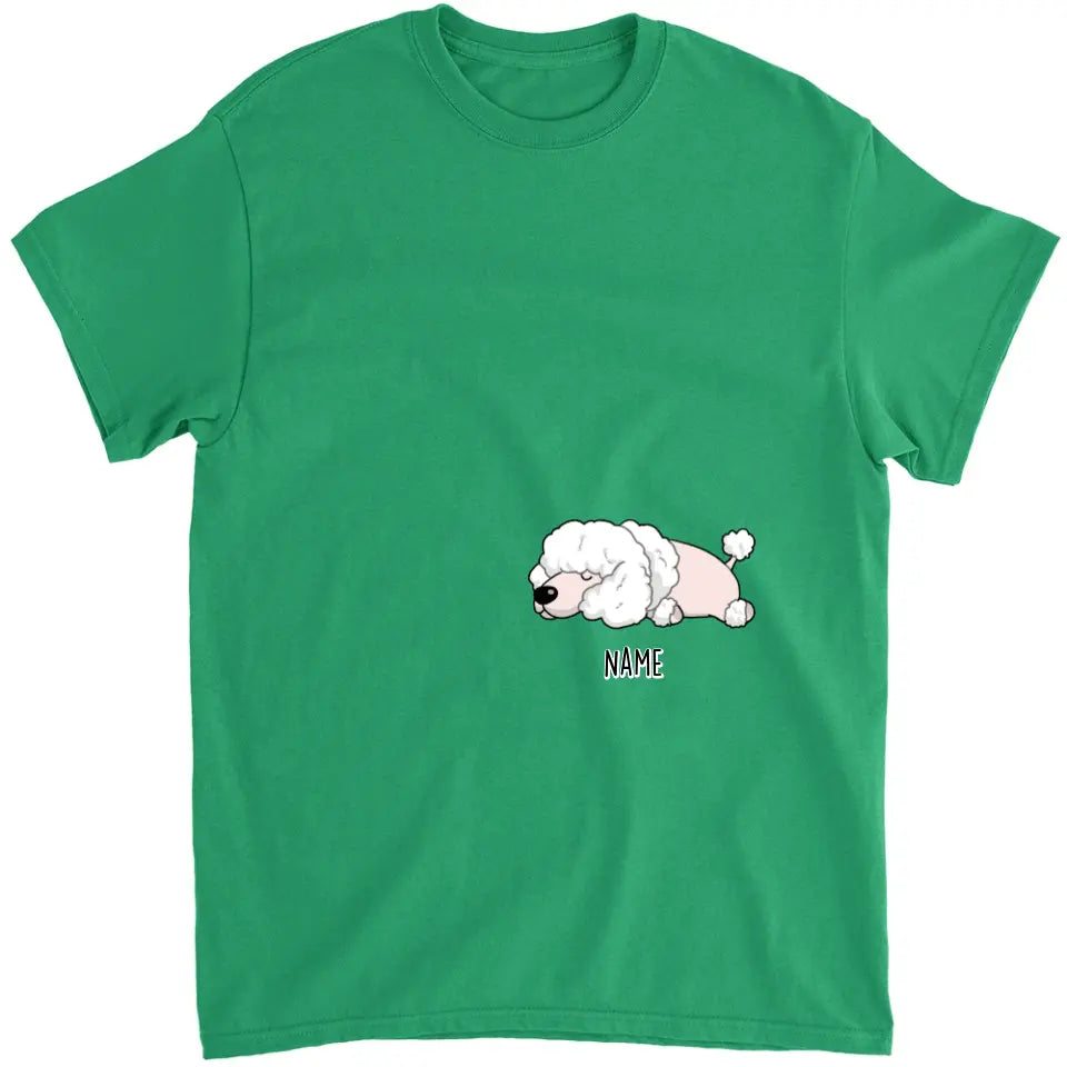 Sleeping Dog Sleepshirt - Personalized Custom Unisex T-Shirt,Hoodie