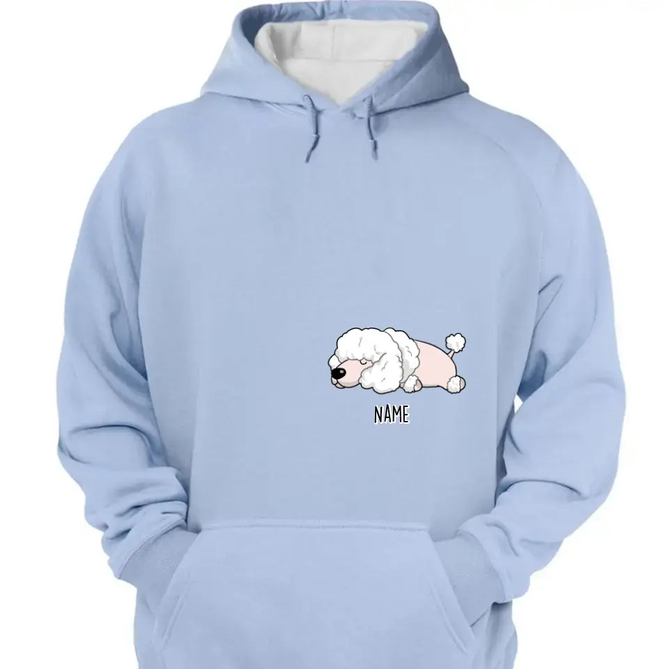 Sleeping Dog Sleepshirt - Personalized Custom Unisex T-Shirt,Hoodie