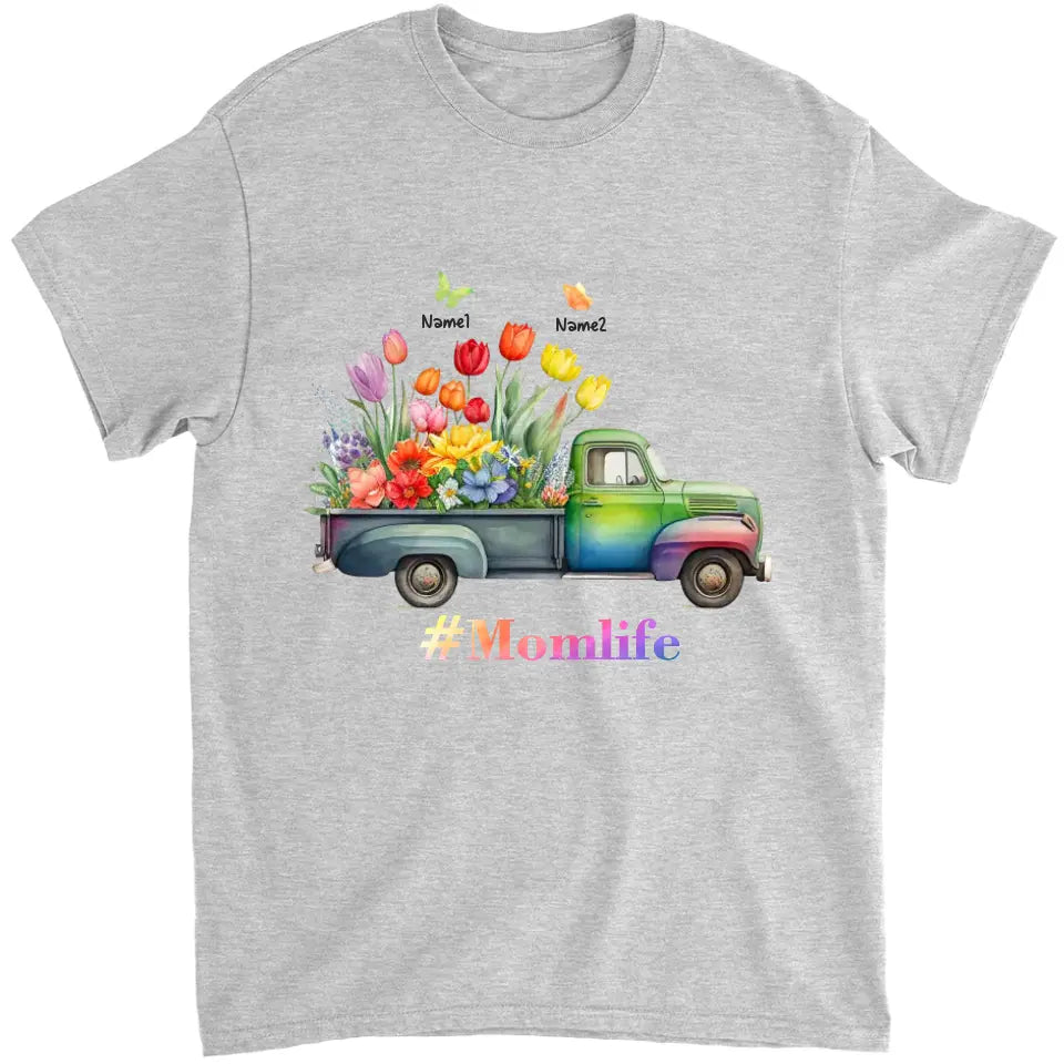 Mom And Daughter - Personalized Truckloads of Love Art T-Shirt, Hoodie - Best Gift for Mother's Day