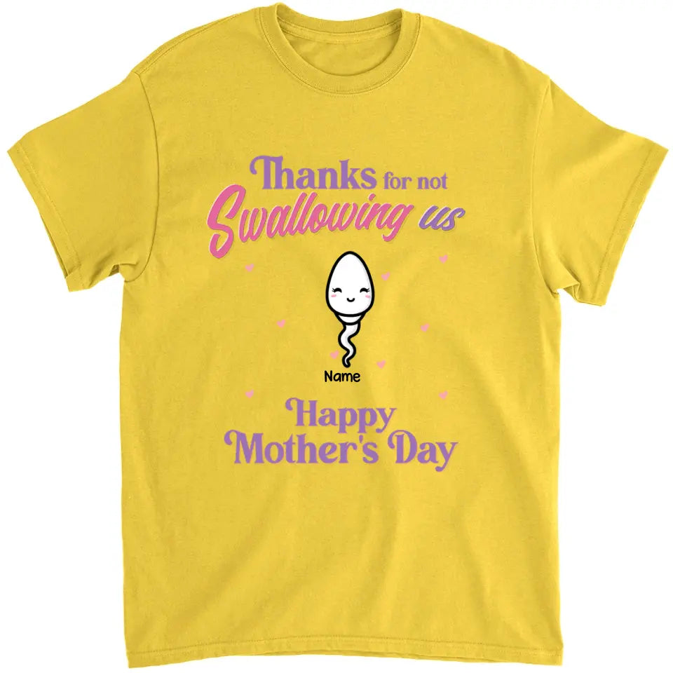 Happy Mother's Day - Family Personalized Custom Unisex T-shirt, Hoodie, Sweatshirt - Mother's Day, Birthday Gift For Mom