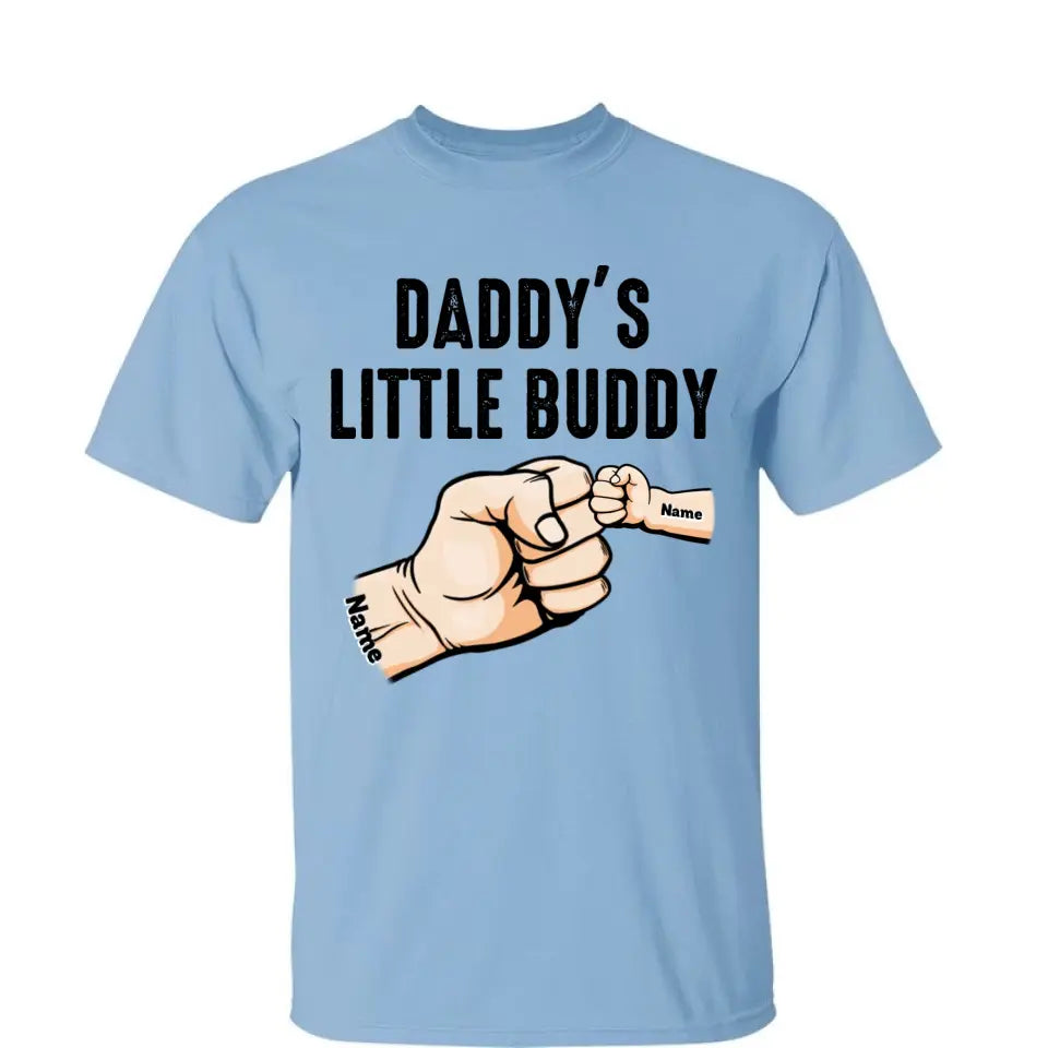 Daddy's Little Buddies - Personalized Custom Shirt&Hoodie - Father's Day, Birthday Gift For Dad