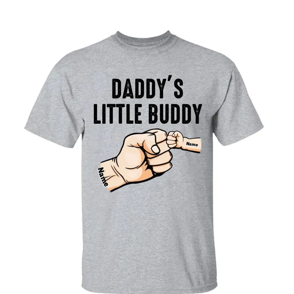 Daddy's Little Buddies - Personalized Custom Shirt&Hoodie - Father's Day, Birthday Gift For Dad