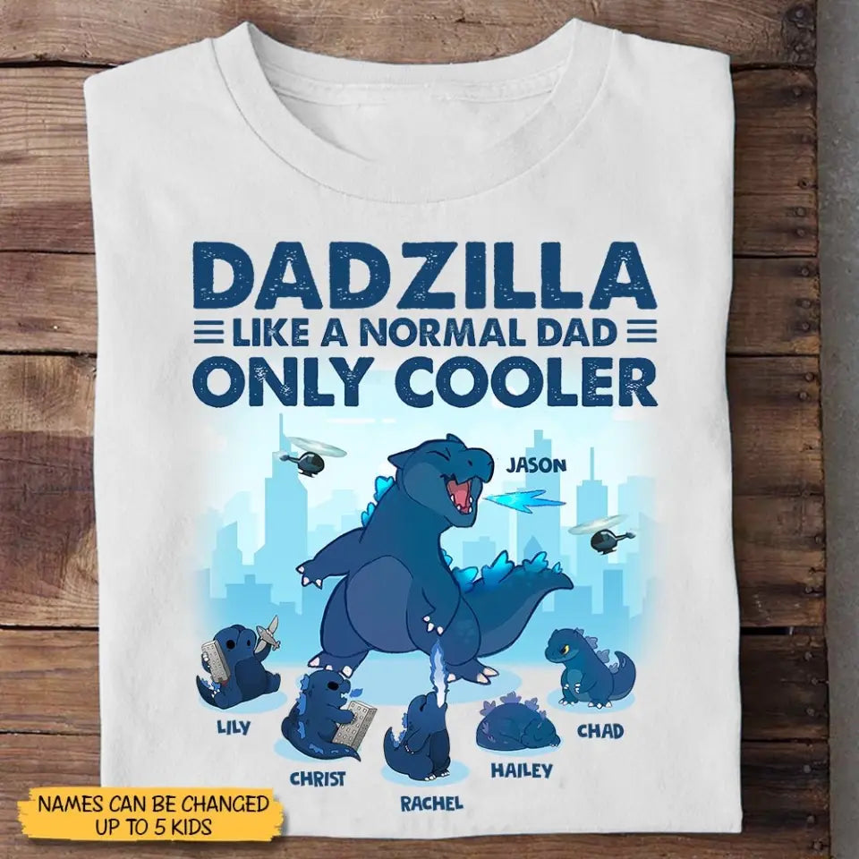 Dadzilla - Personalized T-Shirt/ Hoodie - Best Gift For Father