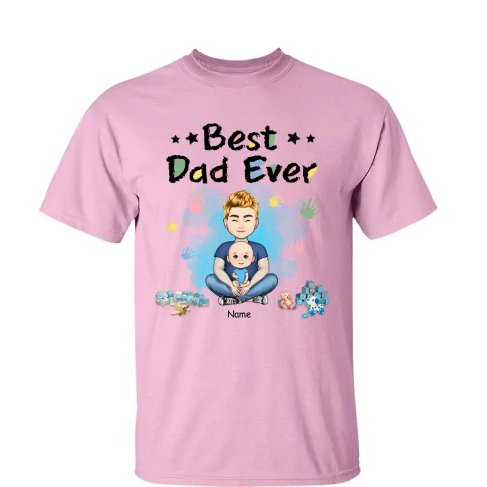 Dad Son Daughter - Personalized Apparel - Gift For Father