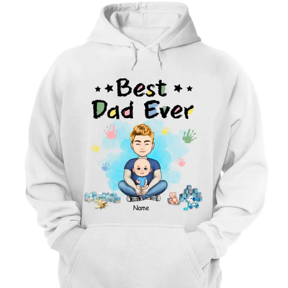 Dad Son Daughter - Personalized Apparel - Gift For Father