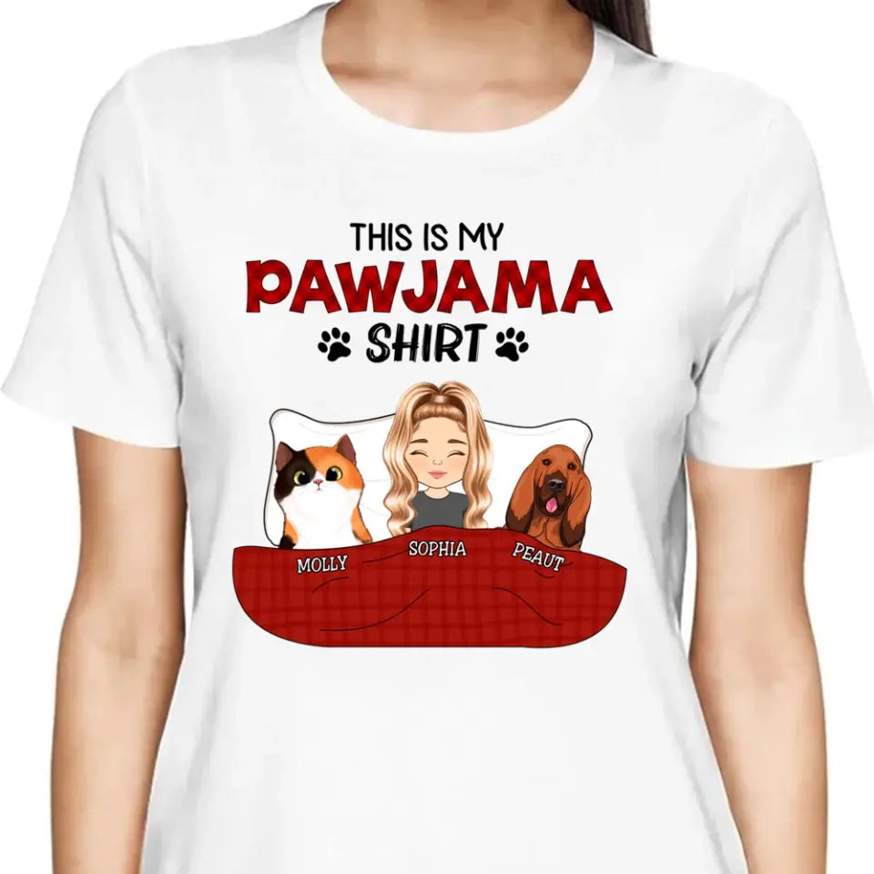 Pawjama Shirt - Personalized Custom Unisex T-Shirt