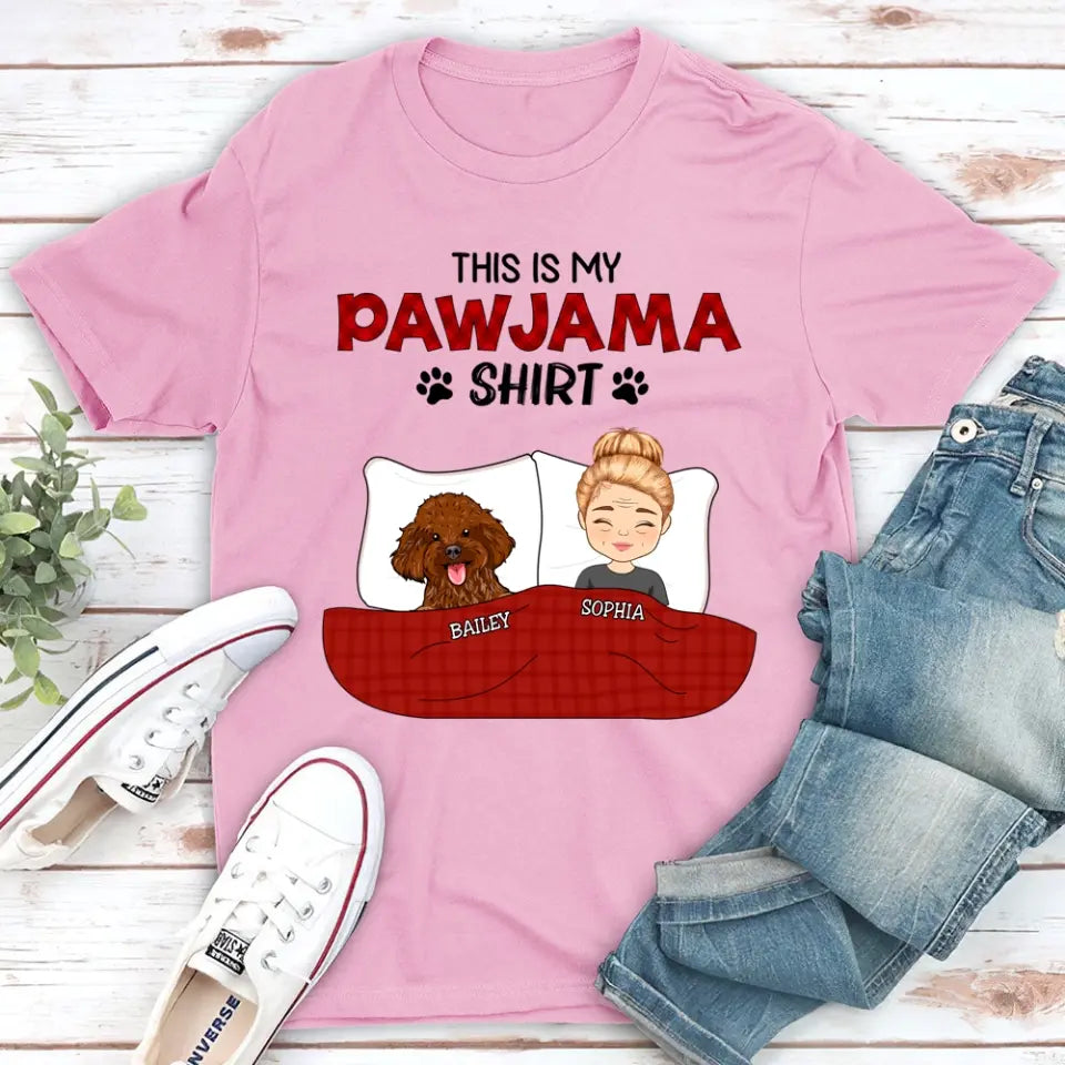 Pawjama Shirt - Personalized Custom Unisex T-Shirt