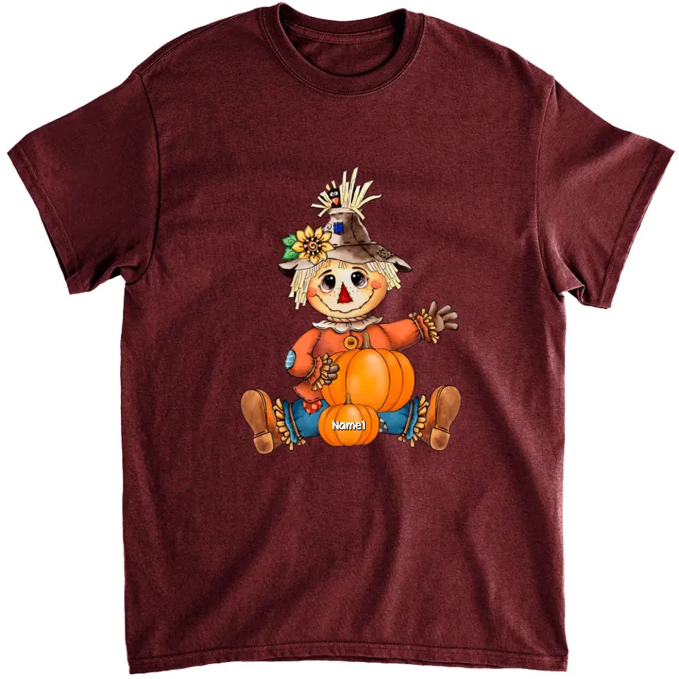 Fall Seasons, Pumpkin Grandma- Mom Personalized Shirt