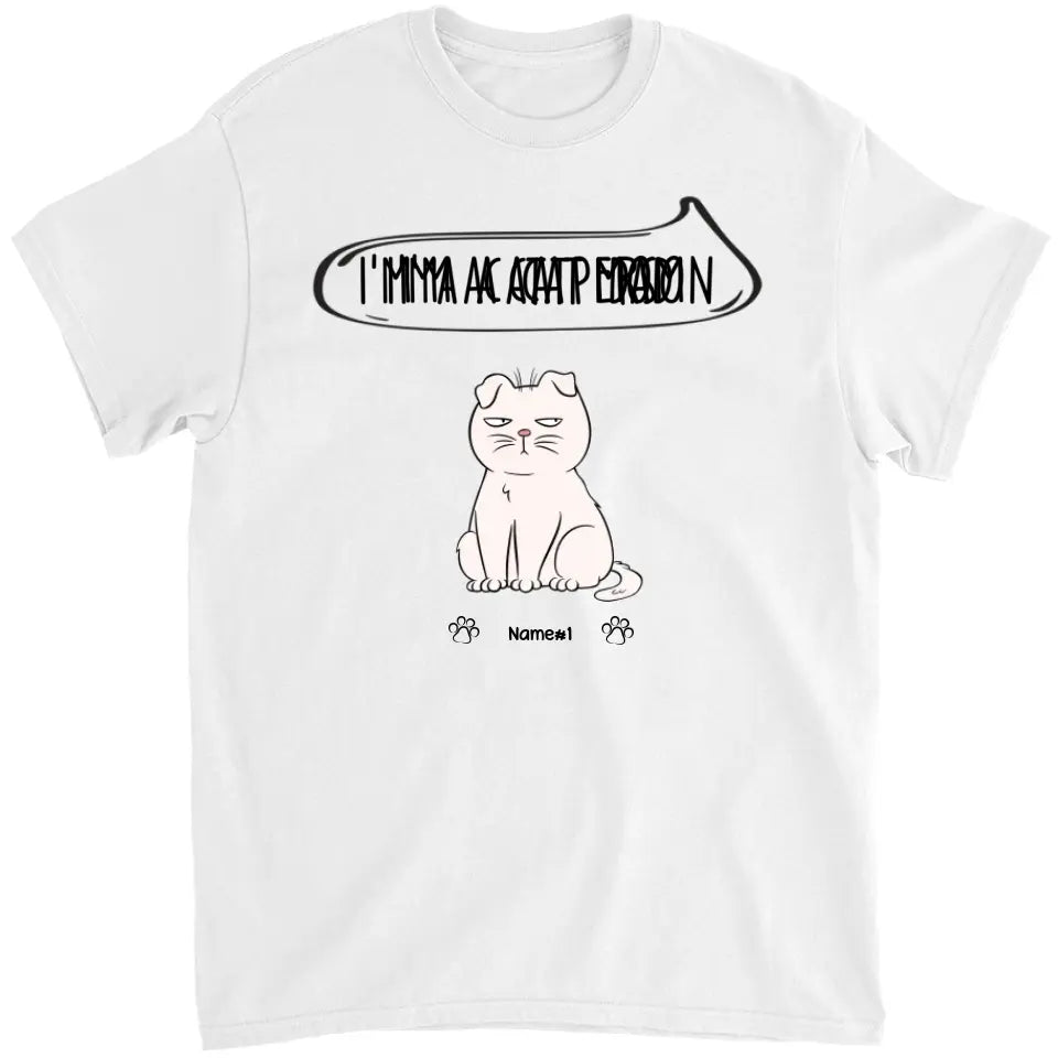 I'm A Cat Person - Personalized Funny Shirt