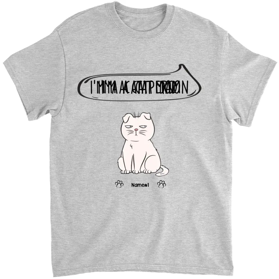 I'm A Cat Person - Personalized Funny Shirt